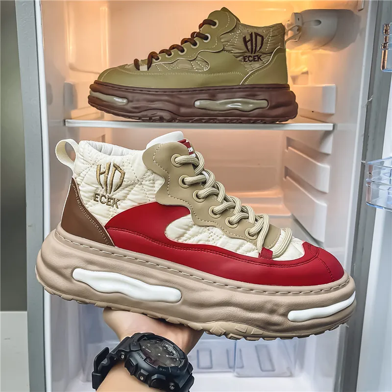 Retro color-blocking new style youth sneakers, versatile and fashionable casual shoes for men, men's Forrest Gump shoes