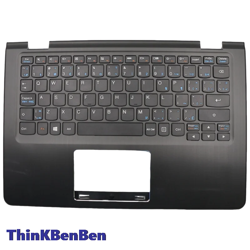 CFB Canadian French Keyboard Black Upper Case Palmrest Shell Cover For Lenovo Yoga 300 11IBR 11IBY Flex 3 1120 1130 5CB0J08372