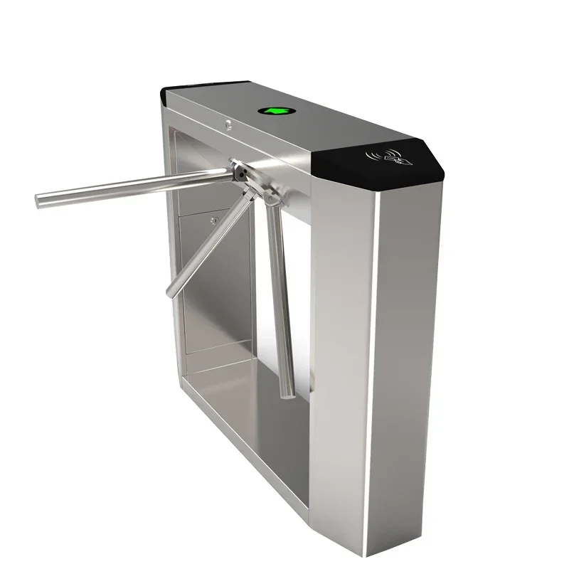 Supermarket securely access control turnstile face recognition manual/semi-automatic/automatic security tripod turnstile gate