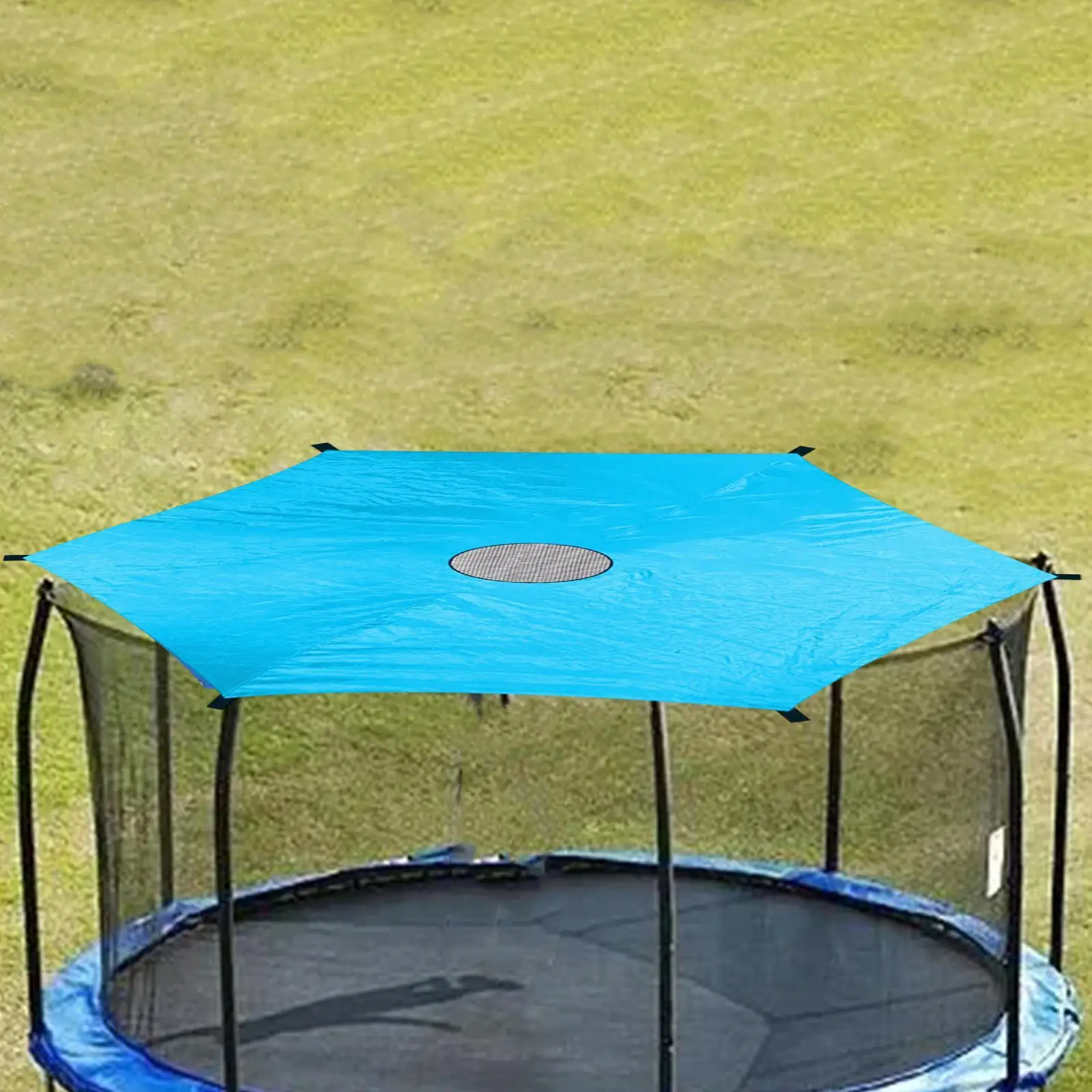 Outdoor Trampoline Canopy Cover Rainproof Protective Top for Sun Protection for Children Home Use