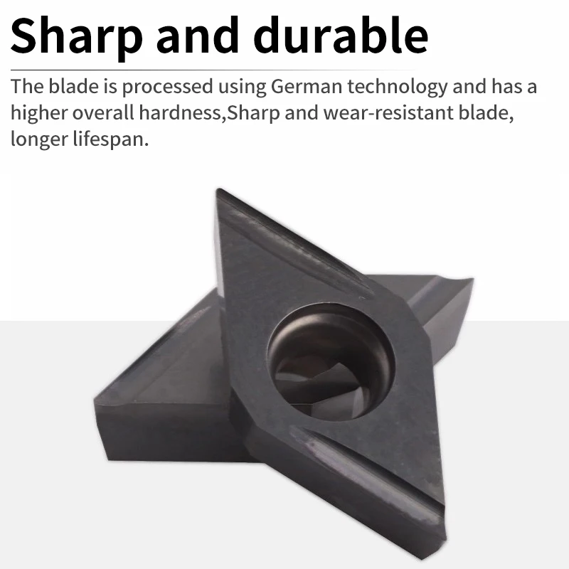 

Токарный станок с ЧПУ, режущий инструмент DCGT070202/11T304EL-U, внешний цилиндрический реверсный инструмент R0.2, прецизионный токарный инструмент, зерно