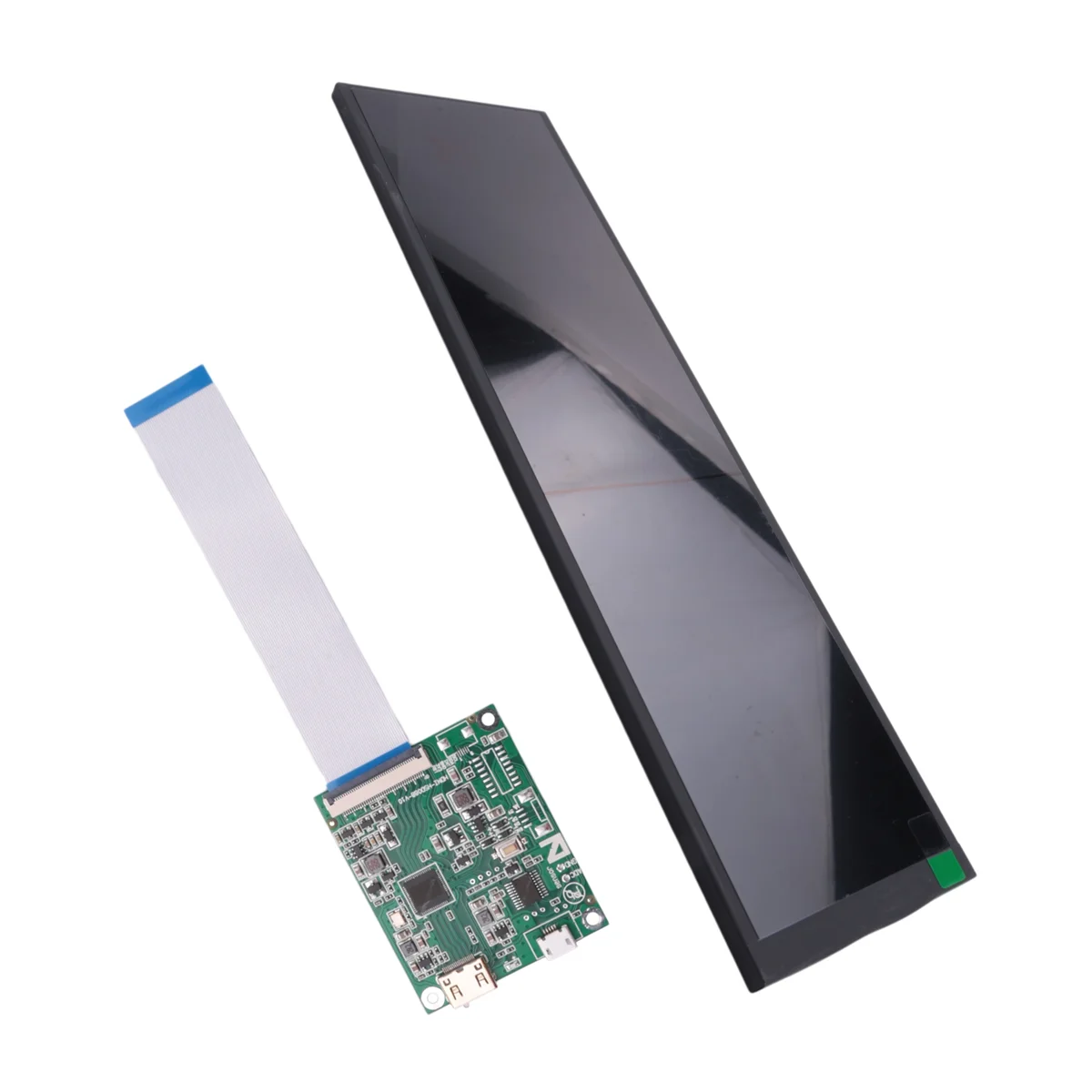 Trending Now 8.8-Inch 1920X480 Resolution 600-Brightness Bar LCD Display, MIPI Interface, HSD088IPW1-A00 with Driver Board