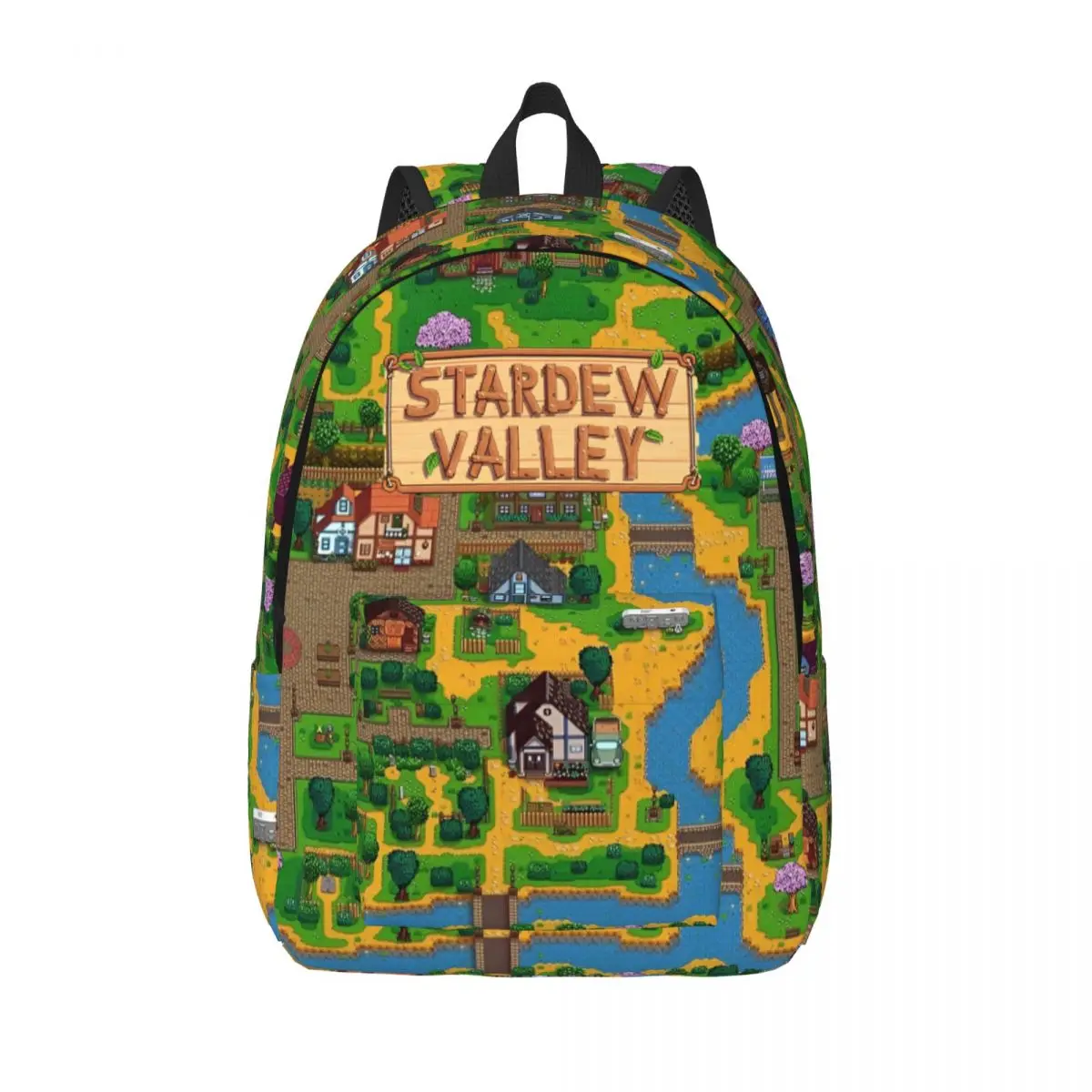 

STARDEW VALLEY мультфильм для подростков, школьная сумка для книг, рюкзак, подарок для колледжа средней школы