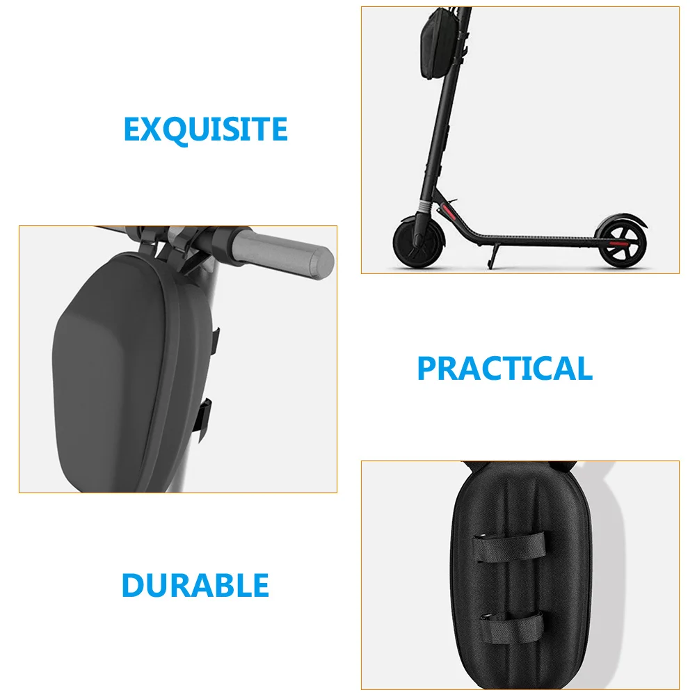 

Waterproof Electric Handlebar Bag Foldable Bike Hanging Pouch Large Capacity Wear-Resistant Storage Organizer For Balancing Car