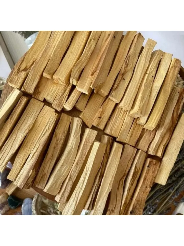Pérou Palo Santo Premium bâtons d'encens en bois sacré Santo haute résine purifiant nettoyage méditant sandale bâton de bois parfum de maison