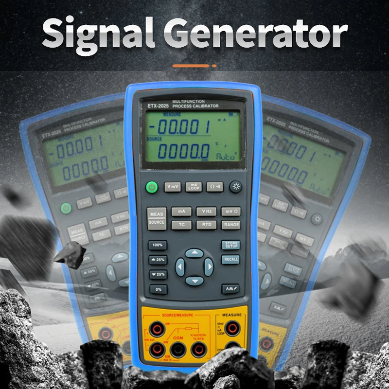 

Multifunctional Process Calibrator ETX-1825/2025 Measure Voltage Current Resistance Frequency Thermocouple Precision Multimeter