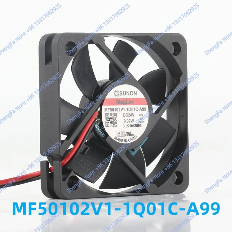 Current stock SUNON Precision MF50102V1-1Q01C-A99 5010 50X50X10MM 24V 0.92W silent cooling fan