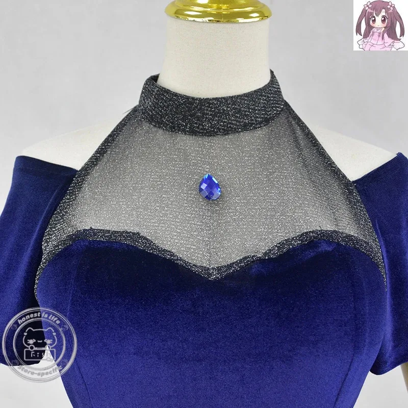 Mizi Clothing Dress Velvet Skirt Anime Alien Stage Mizi Mizi Full Uniform Cosplay Costume