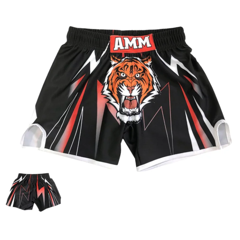 Boxing Shorts Fitness Sports Kickboxing Training Pants Grappling Sanda Fightwear MMA Clothing Boxing Equipment