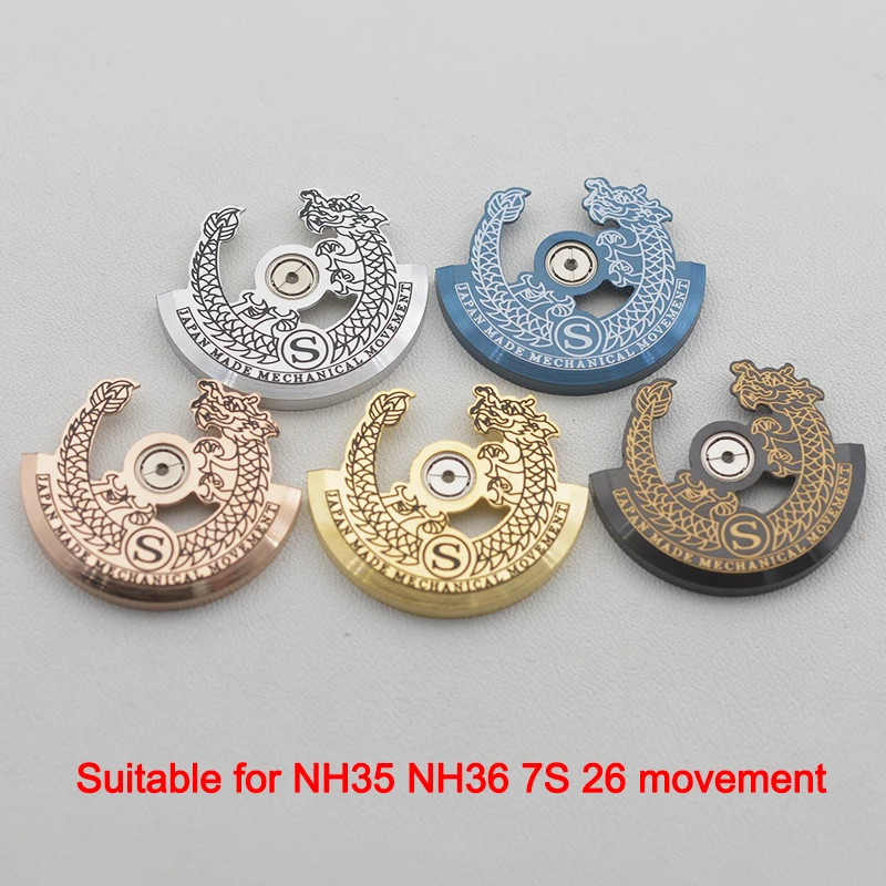 Miyota NH35 NH36  Automatic Hammer Rotor Fit for NH35 NH36 7S26 Movement Oscillating Weight Hammer Spare Parts For Watches