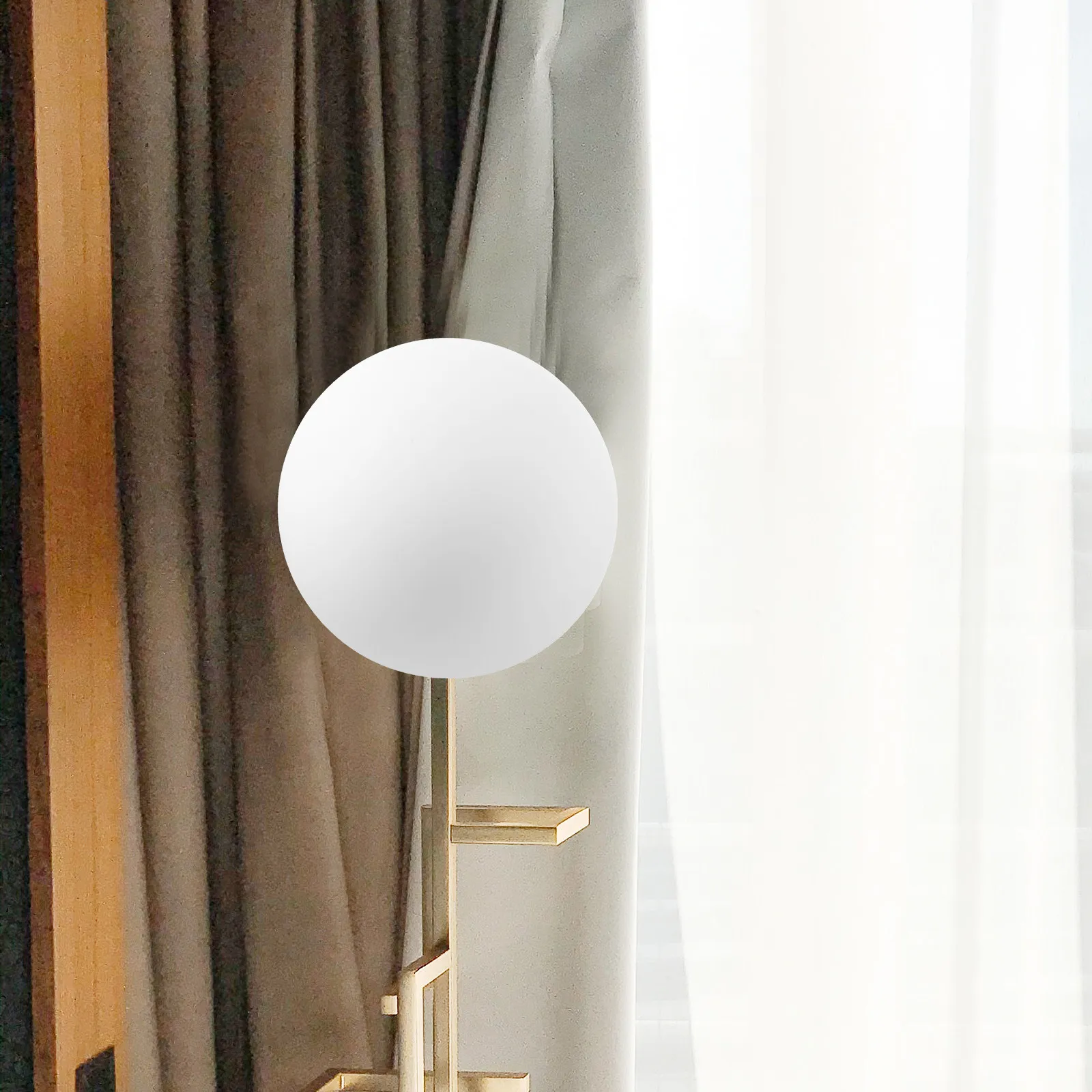 フロストガラスランプシェード-グローブ-18cm-モダンランプシェード-g9照明器具用交換カバー-テーブル、壁、ペンダントライトに適しています