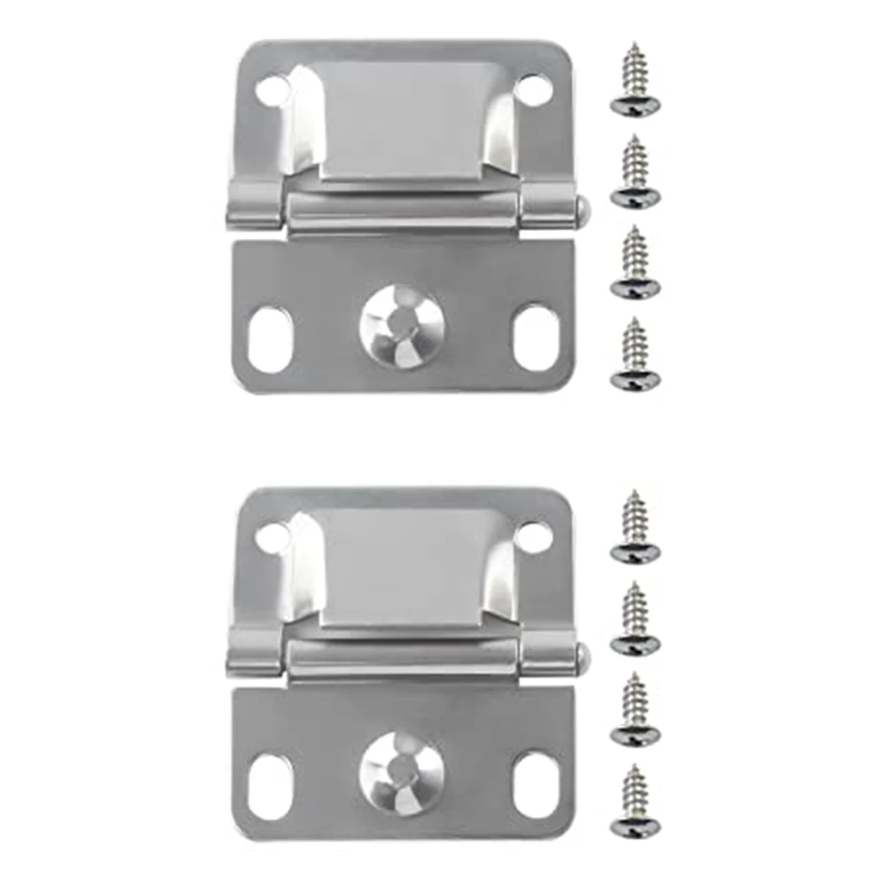 1 Set Stainless Steel Cooler Hinge With Screw For Coleman Cooler Model 5226,5227B, 5235, 5236 Replacement Accessory ﻿
