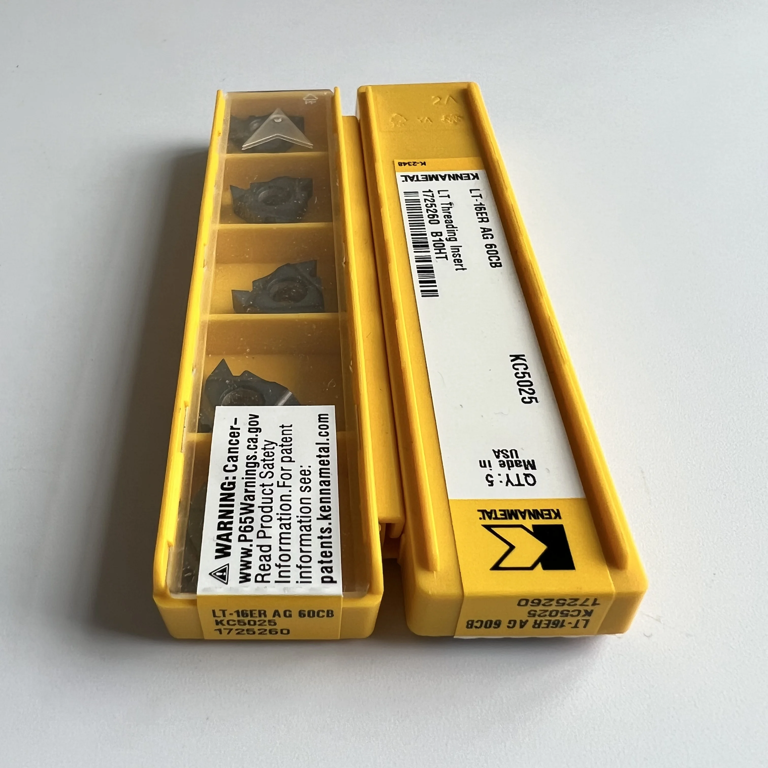 

CNC blade, hard alloy cutting blade LT-16ERAG60CB KC5025