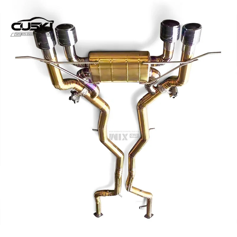 

Titanium alloy Exhaust Parts Suitable For BMW M3/M4 G80/G82/G8X 3.0T 2019- Catback Exhaust System Car Exhaust Modification