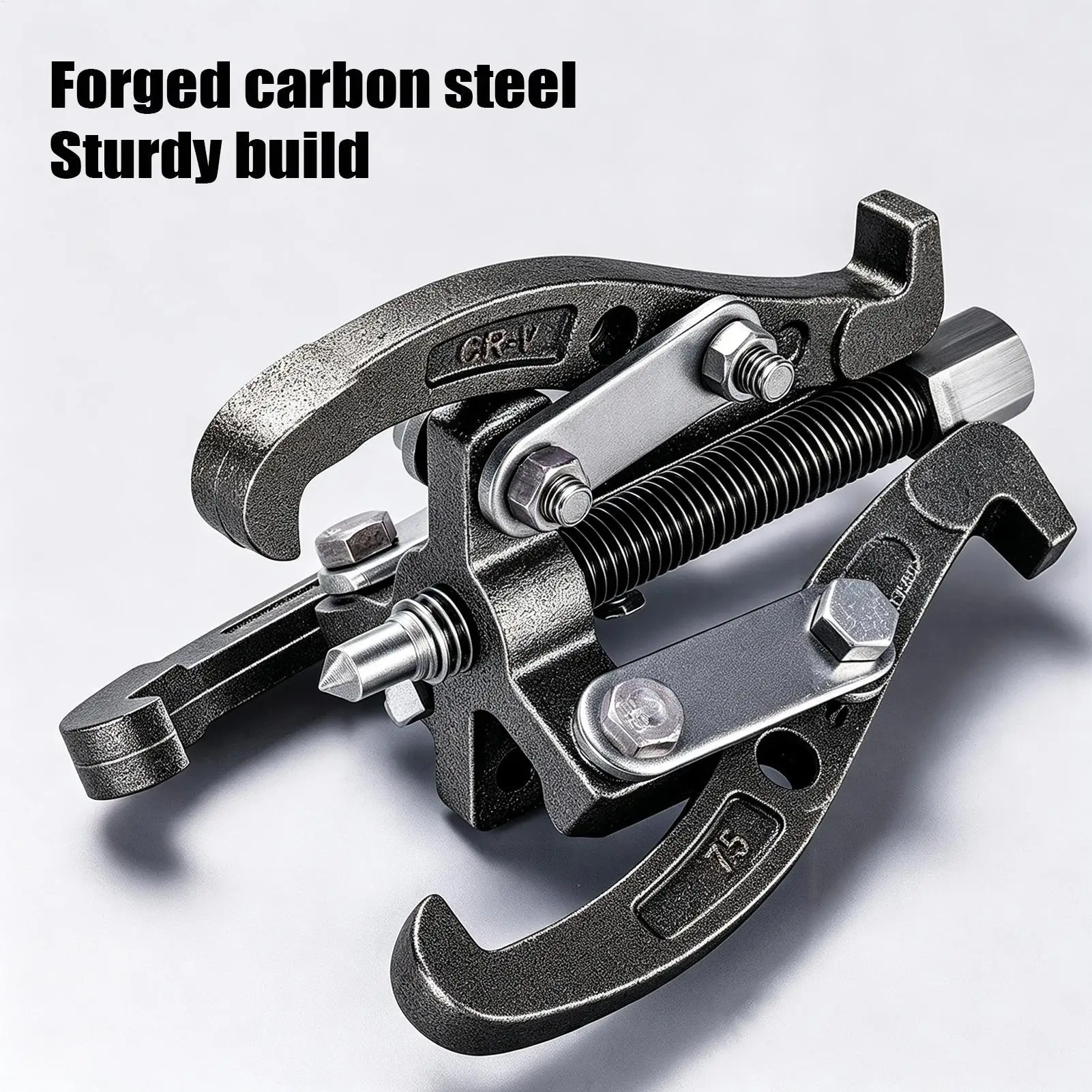Flywheel Puller Adjustable Heavy Duty With Reversible Jaw Universal Flywheel Extractor Tool For Bearings Flywheels Pulleys Hubs