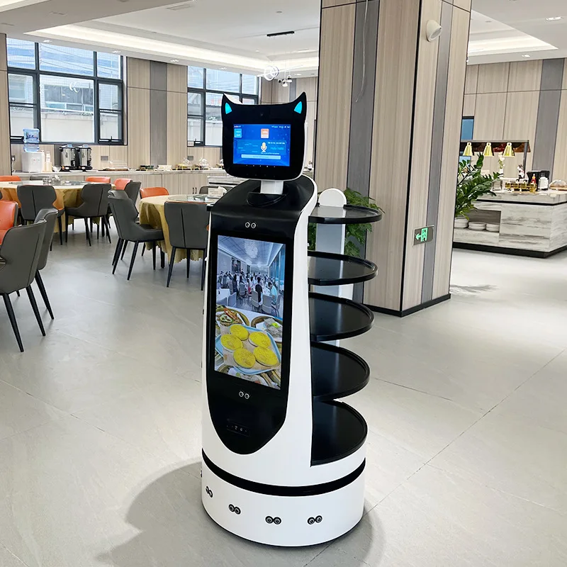 

Meal Delivery Robot Hotel Restaurant Restaurant Banquet Shopping Mall Awards Exhibition Delivery Delivery Goods Shopping Mall