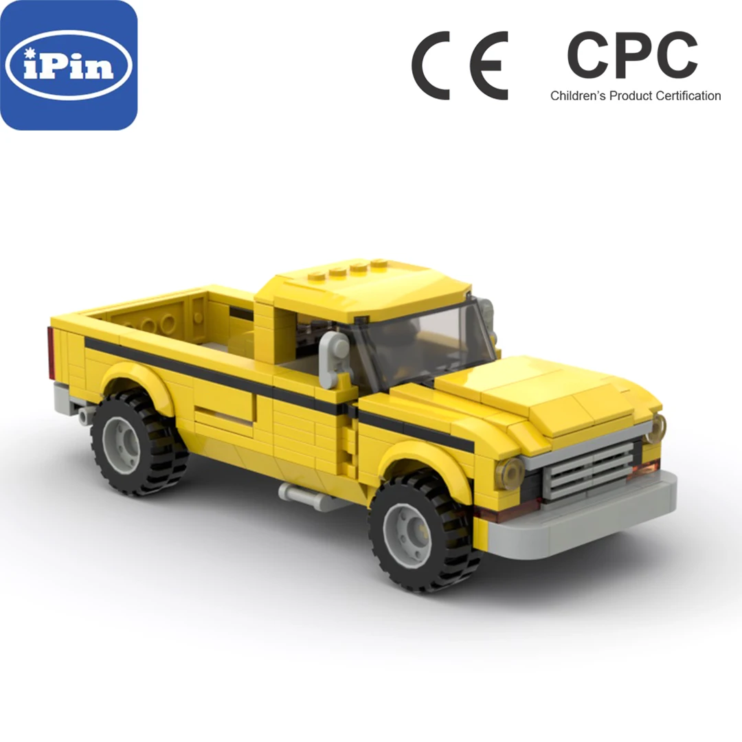 MOC-52779-bloques de construcción de Ford F-250 para niños, montaje de tecnología DIY, dibujo electrónico, juguetes de alta tecnología, regalos de navidad