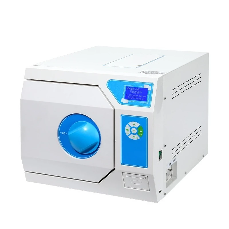 Dental disinfection cabinet with dry oral medical material liquid crystal pulsation three-time vacuum disinfection pot