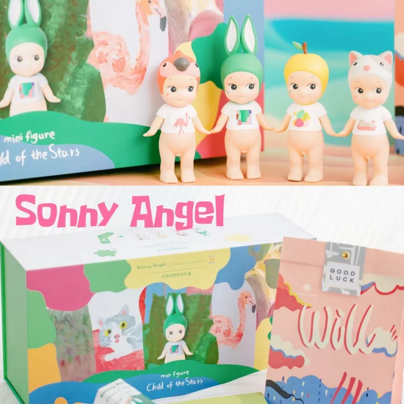 Original Sonny Angel Child Of The Stars Series Blind Box Angel Cute Fruit Image Collect Models Ornament Decoration Birthday Gift