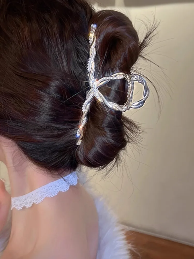 パールヘアクリップ-レディース-新スタイル-大きめサイズ-エレガントヘアカード-ガールズ-シャーククリップ-後頭部用-おしゃれヘアアクセサリー