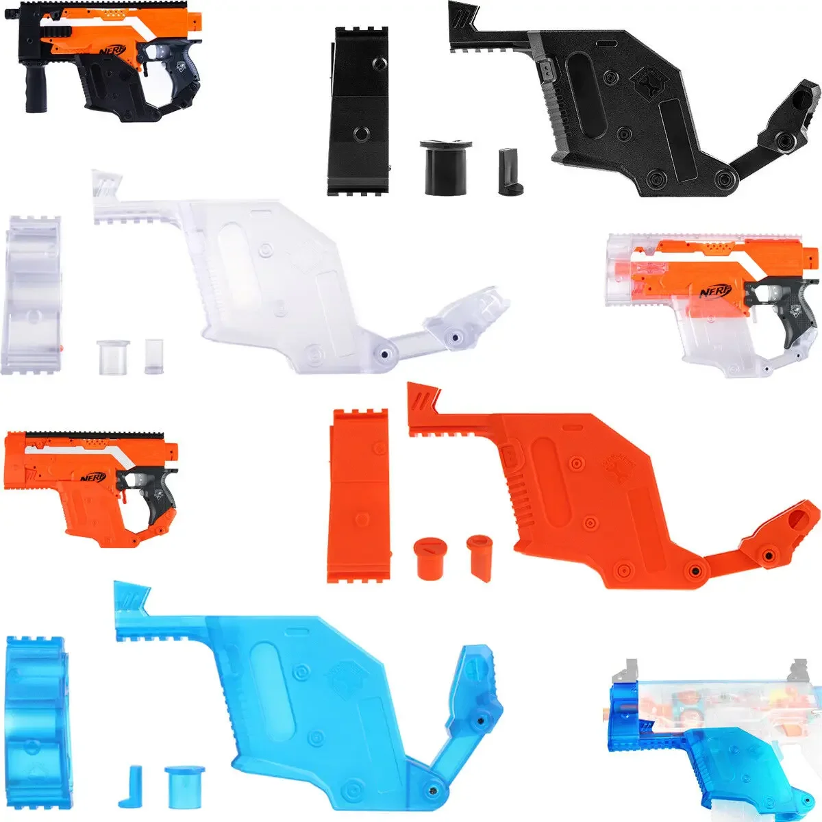 عامل تعديل أطقم كريس ناقلات غطاء الجسم ل Nerf Stryfe تعديل لعبة أبو سيف مجتذب STF تصميم مجموعة السيف القصير
