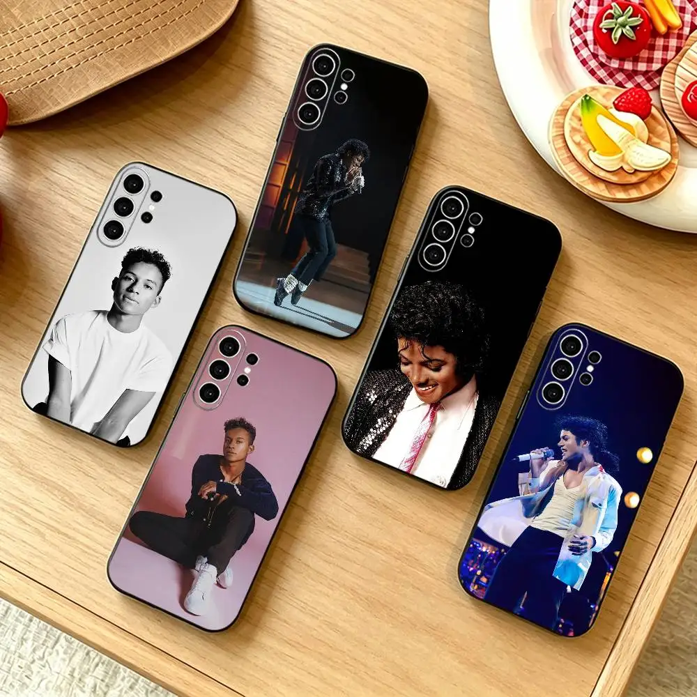 Чехол для телефона Jaafar Jackson для Samsung S25, S24, S21, S22, S23, S30, Ultra, S20, Plus, FE, Note, 10, 9, 5G, черный