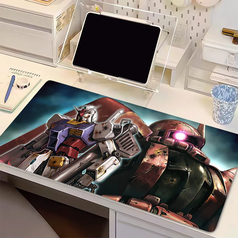 Mouse Pad Mechanical Warrior G-gundam Z-zaku II Anime rubber table Game Desk mat Computer Keyboard Pad PC gaming carpet mousepad - view 2