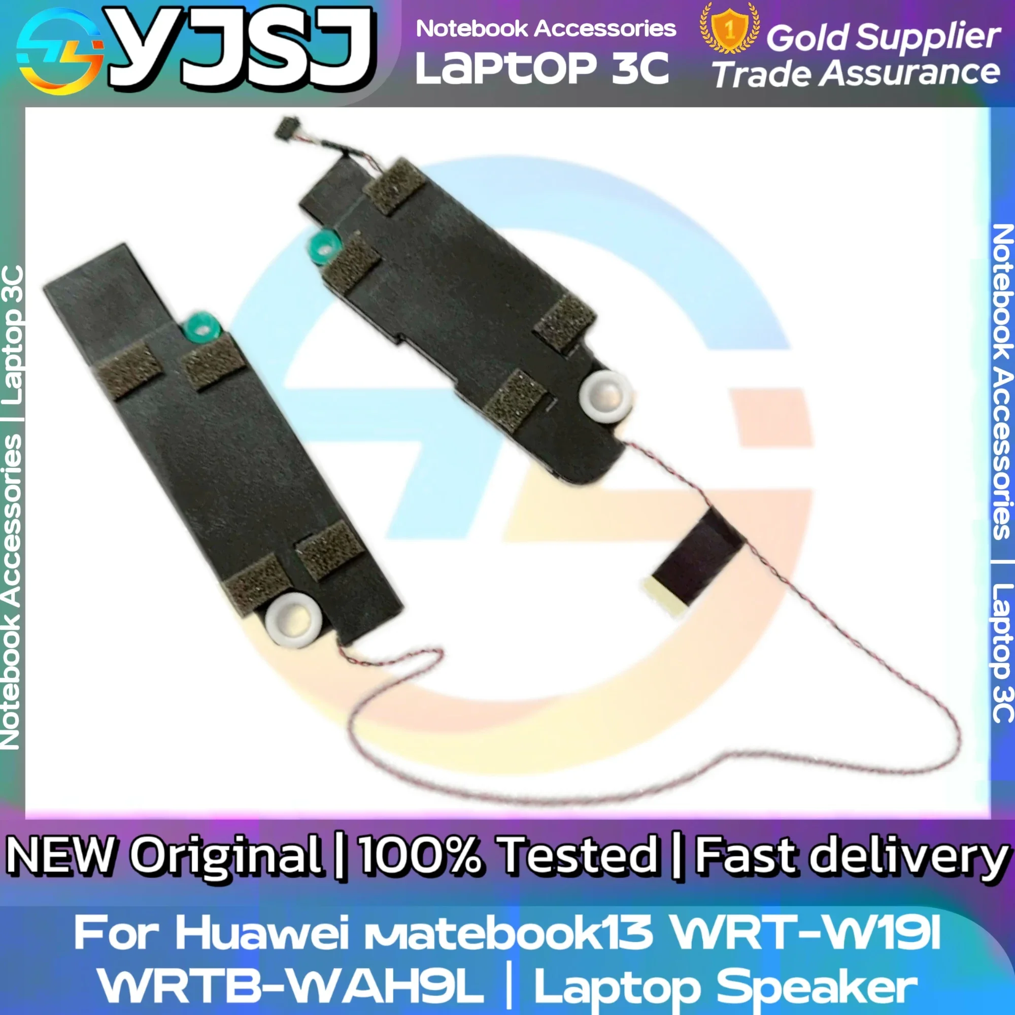 New Original For Huawei Matebook13 WRT-W19 W29 W09 W09L WRTB HN-W19L W19R Laptop Notebook Audio Speaker HQ20330505000