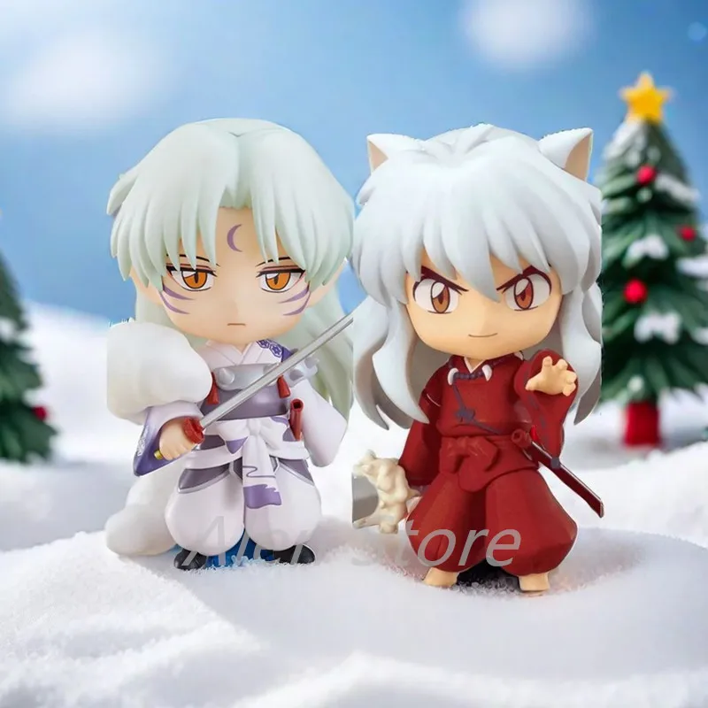 Anime Figures Inuyasha #1300 Sesshoumaru #1514 Action Figure PVC Cute Toys for Children Collector Higurashi Kagom Xmas Gift