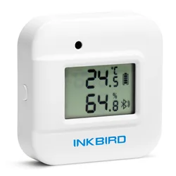 INKBIRD Bluetooth Thermometer Wireless Temperature Humidity Monitor Digital Hygrometer IBS-TH2 Plus Weather Station With Externa