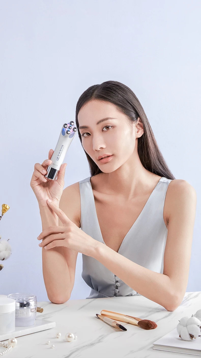 Ems  Led Light Electric Face Massage  Beauty Instrument Facial Face Lifting Machine