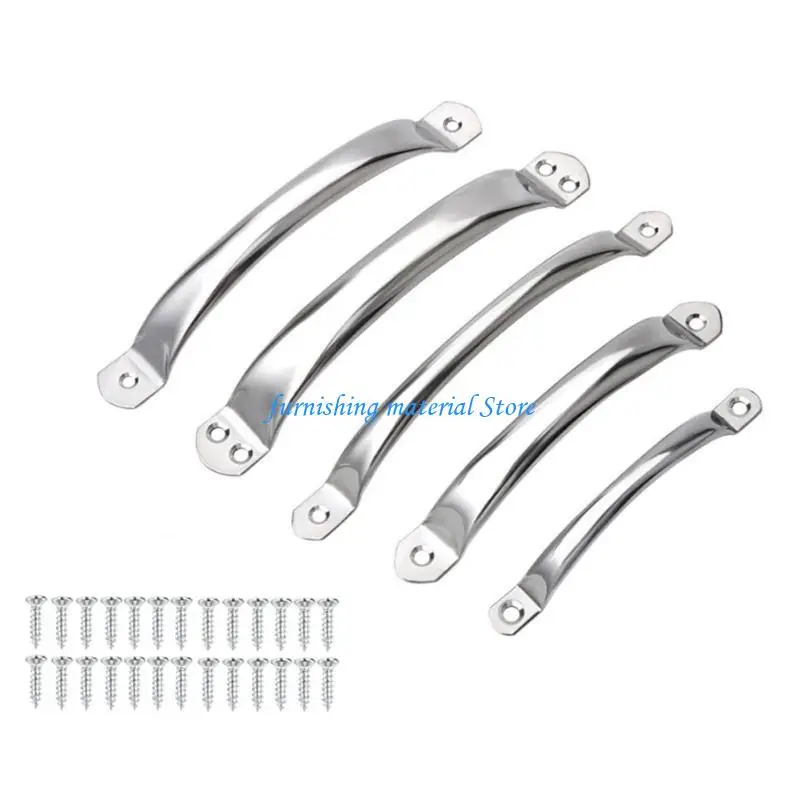 

Y5GD Stainless Steel Cabinets Handle Curved Tube Structure Multipurpose for Furniture