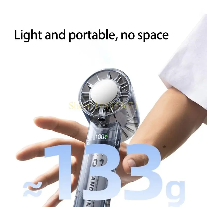 Best Seller Multifunctional USB Handheld Fan With 199 Adjustable Speeds 16 Cold Wind For Home Office Gym