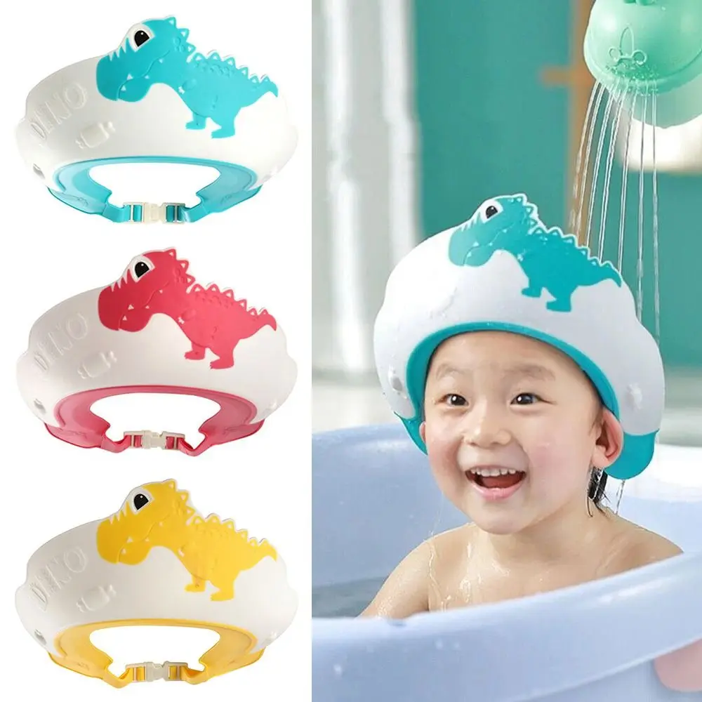 

Safe Hair Shield Bathing Baby Shower Cap Hair Wash Hat Bath Head Cover Shampoo Artifact