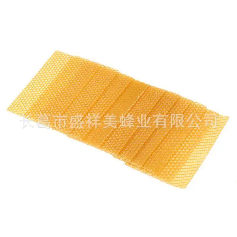 

90*133mm Beekeeping Bee Nest Foundation Beekeeping Equipment 10pcs Man-Made Honeycomb Foundation for Bees Making Beehives