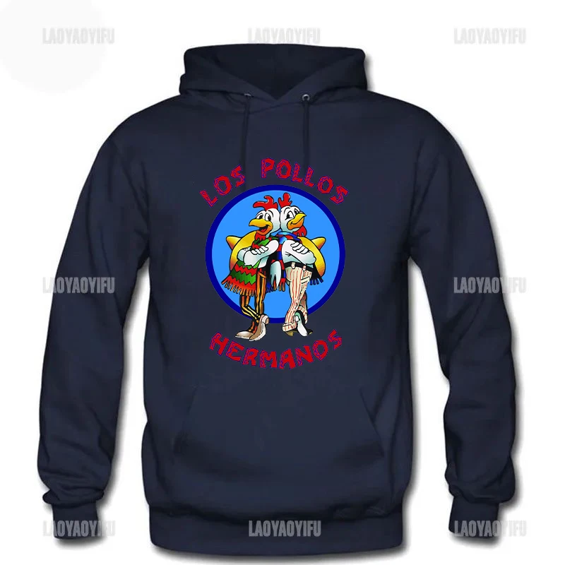 Men Los Pollos Hermanos Breaking Bad Better Call Saul Hoodies Sweatshirt Hooded Clothing Tracksuit Pullover Sudadera Hombre