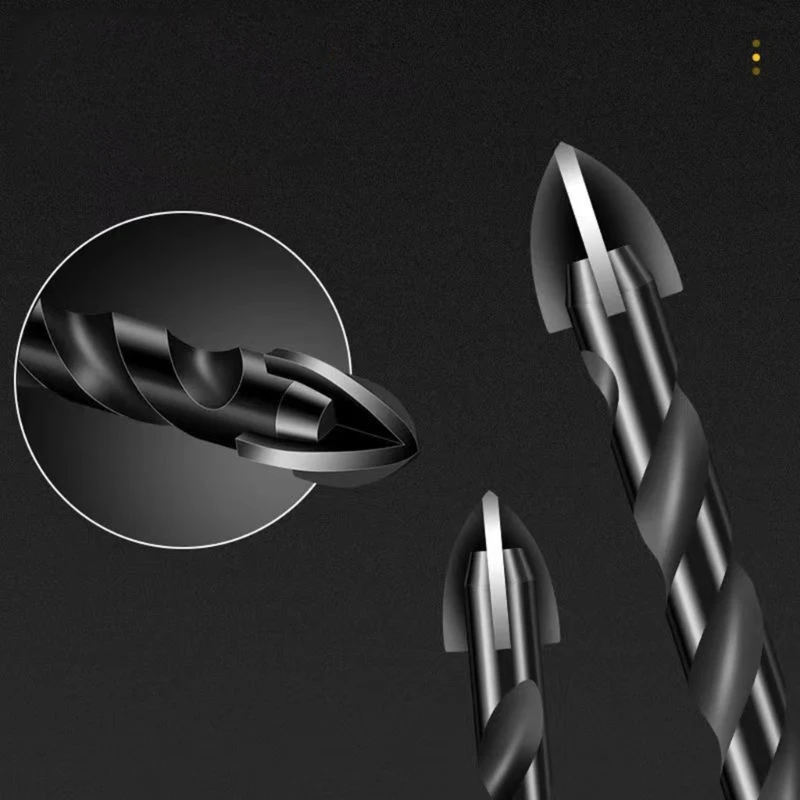 10Pcs Masonry Concrete Drill Bit Set Ceramic Tile Bits for Drill Tip Shank Bit for Brick Tile Glass Dropship