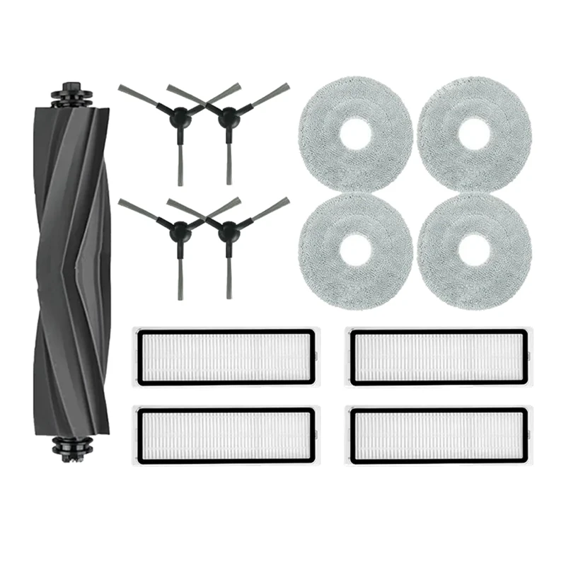 สำหรับ dreame L10s Pro Gen 2อะไหล่ทดแทนผ้าม็อบกรองด้านข้างหลัก