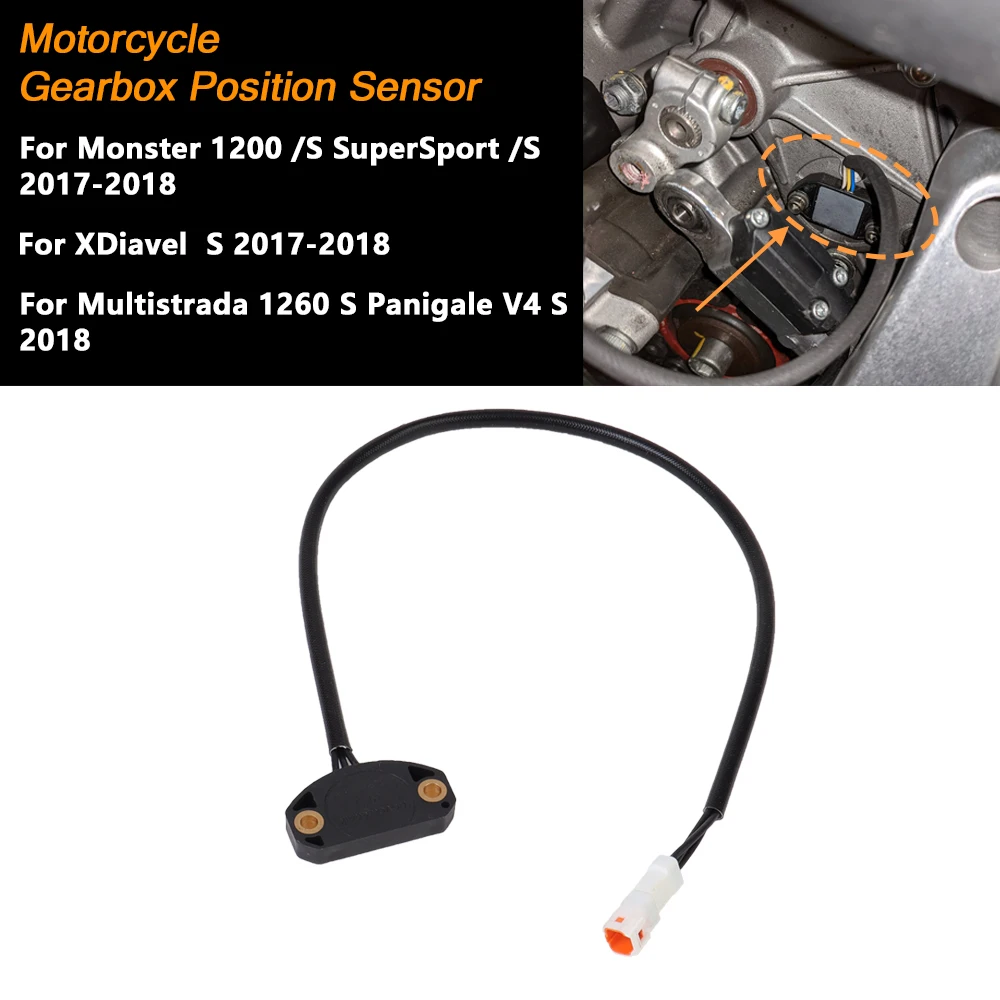 

Motorcycle Gearbox Position Sensor Gear Shift Indicator For Ducati SuperSportS Monster 1200S XDiavel Panigale V4S Multistrada