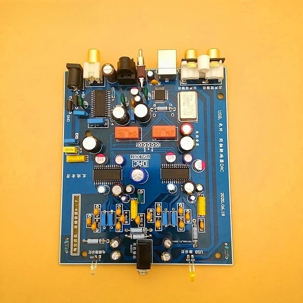 USB decoder DAC fiber coaxial decoding OTG dual parallel TDA1305T computer external fever sound card