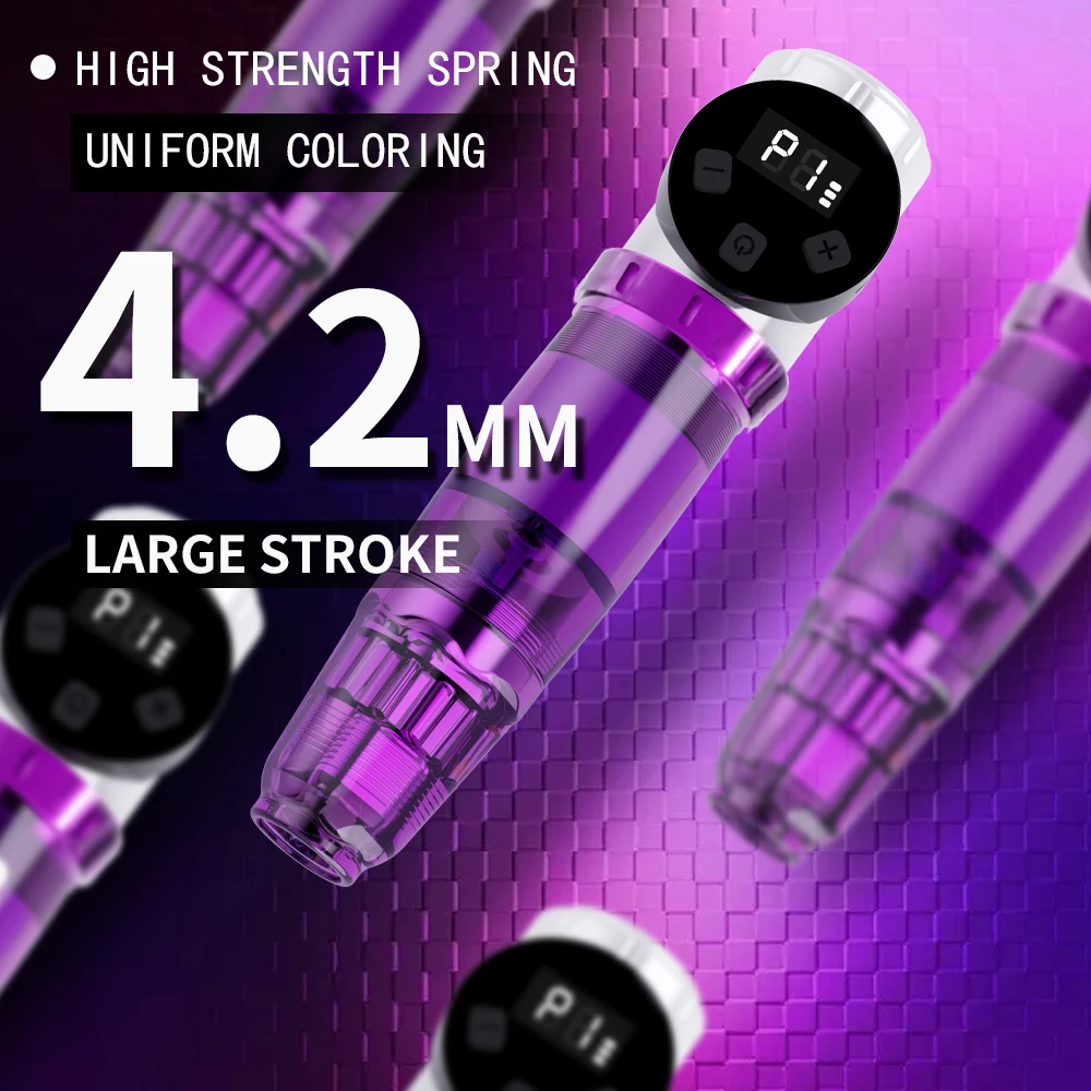 Kit de máquina de tatuaje Goldplume, kit de máquina de tatuaje inalámbrica, fuente de alimentación de tatuaje integrada de 1500 Mah, viene con 20 agujas de tatuaje, 11 botellas de materiales de color y otros accesorios, kit completo de tatuaje, suministros de tatuaje para principiantes y maestros de tatuajes
