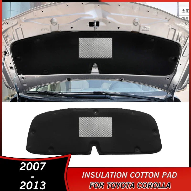 

2007-2013 Soundproof Insulation Cotton Pad for Toyota Corolla 2008 2009 2010 2011 2012 Accessories Firewall Heat Sound Cover