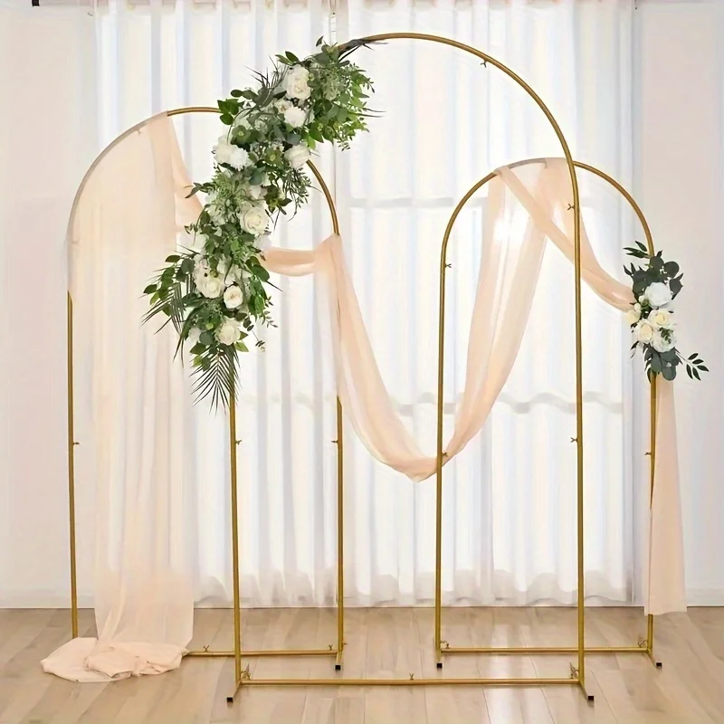 

1PC metal rectangular arch kit suitable for birthdays weddings bridal gifts graduation ceremonies anniversaries flower stands
