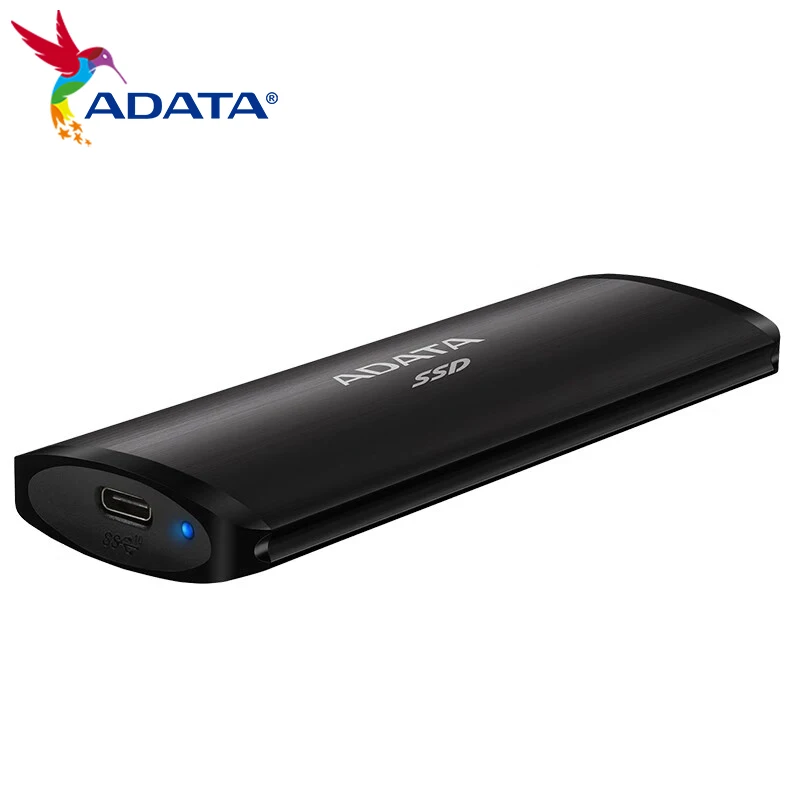ADATA SE760 External Solid State Drive PSSD 512GB 1TB 2TB USB 3.2 Gen 2 Type-C USB 10Gbps High Speed Hard Drive SSD for PS5