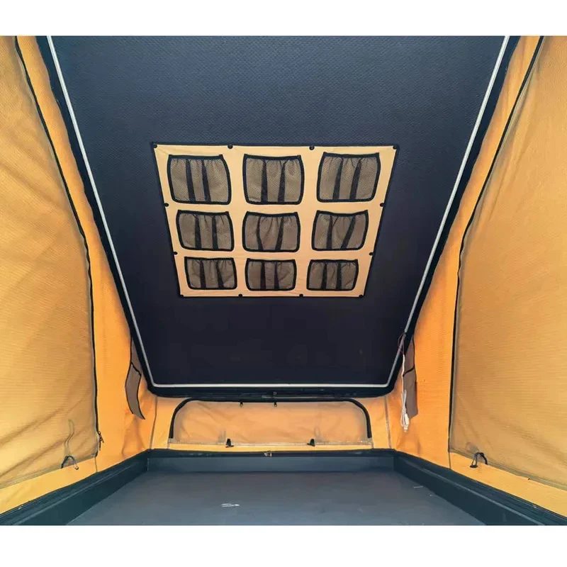 

Portable 2 Person Hard Top Roof Shelter with Waterproof PU-Coated Fabric & Quick-Setup Desig Car Roof Tent