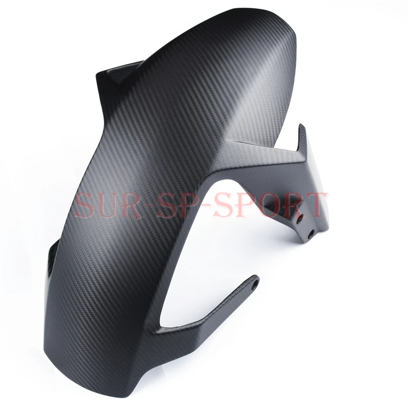 Front Fender ( Integral ) Mud Guard Fairing In Carbon Fiber 100% For KTM 1290 Super Duke R SDR 2020-2023