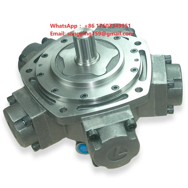 Large Fishing Boat Lowrider Low Speed High Torque NHM16 - 1400 Radial Piston Hydraulic Motor for Farm Machines