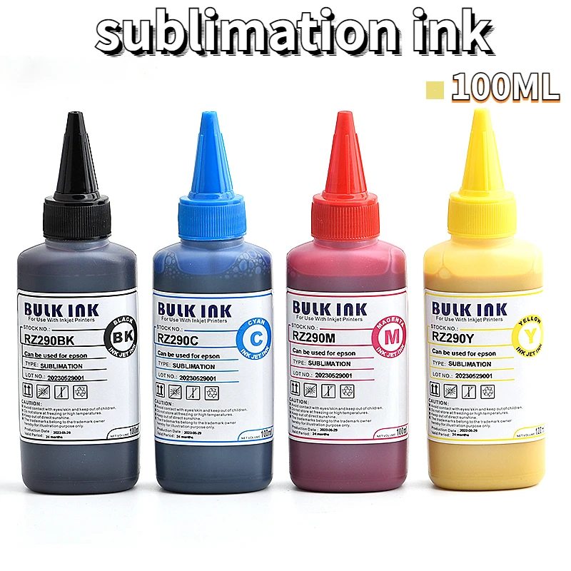 

100ml sublimation ink For epson ET-2720 ET-2760 ET-4700 ET-4760 ET-1500 WF3620 WF3640 WF7610 WF7620 WF7710 WF7720 F500 printers