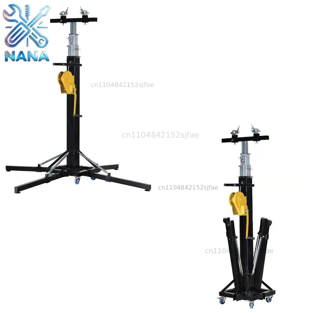 New Arrival 250KG Load Heavy Duty 6M Winch Led Screen Stage Light Line Array Speaker Truss Lift Tower Truss Crank Stand