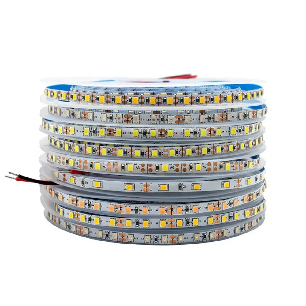 5m/lot LED Strip DC12V 60LEDs/m 6W/m Flexible LED Light RGB LED Strip 300LEDs